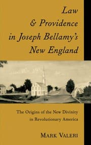 Tapa de Law and providence in Joseph Bellamy's New England