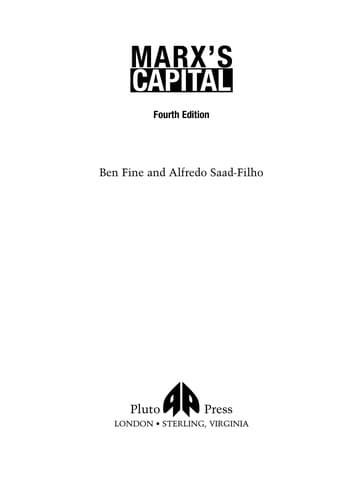 Tapa de Marx's capital