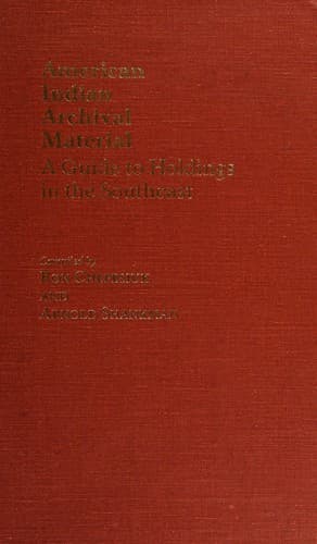 Tapa de American Indian archival material