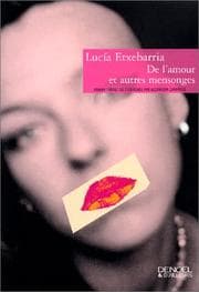 Tapa de De l'amour et autres mensonges