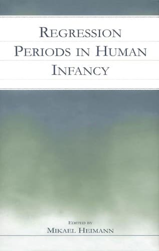 Tapa de Regression periods in human infancy