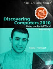 Tapa de Discovering computers 2010