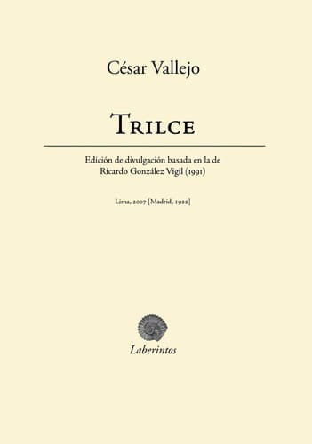 Tapa de Trilce