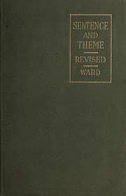 Tapa de Sentence and theme