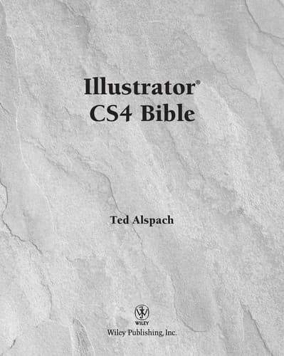 Tapa de Illustrator CS4 bible