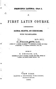 Tapa de Principia latina. --Part 1. A first Latin course