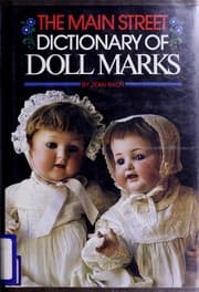 Tapa de The Main Street dictionary of doll marks