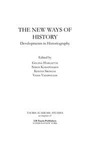 Tapa de The new ways of history