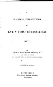 Tapa de A Practical Introduction to Latin Prose Composition