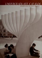 Tapa de Undergraduate catalog