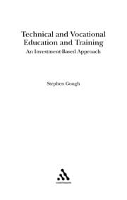 Tapa de Technical and vocational education and learning