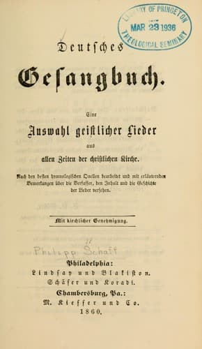 Tapa de Deutsches Gesangbuch