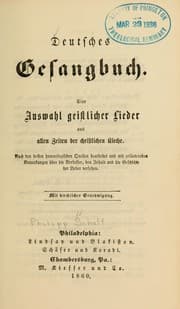 Tapa de Deutsches Gesangbuch