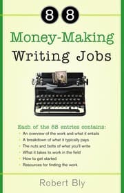 Tapa de 88 money-making writing jobs
