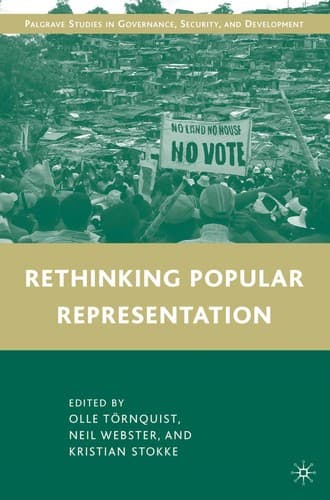 Tapa de Rethinking popular representation