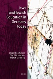 Tapa de Jews and Jewish education in Germany today