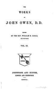 Tapa de The works of John Owen, D.D