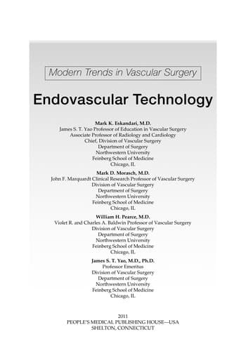 Tapa de Endovascular technology