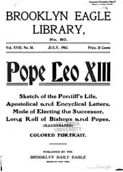 Tapa de Pope Leo XIII