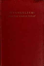 Tapa de Evangelism for the world today