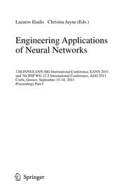 Tapa de Engineering Applications of Neural Networks