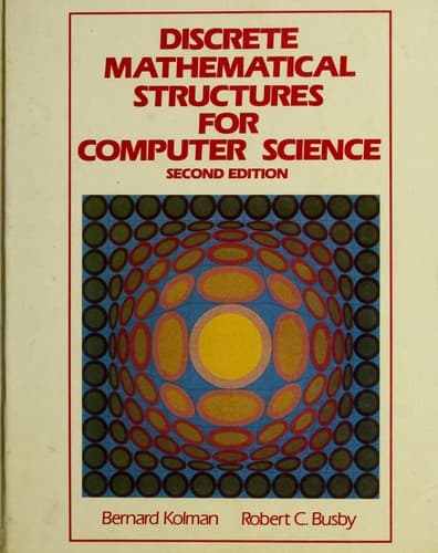Tapa de Discrete mathematical structures for computer science
