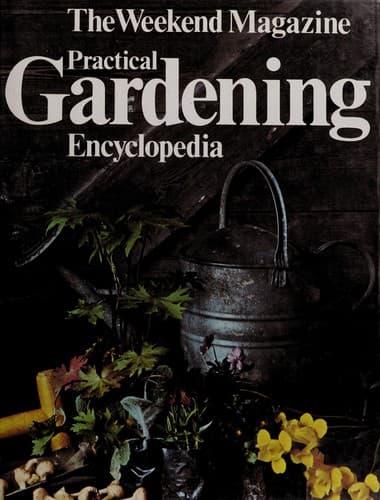 Tapa de The Weekend magazine practical gardening encyclopedia