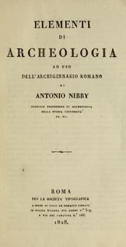 Tapa de Elementi di archeologica