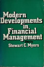 Tapa de Modern developments in financial management