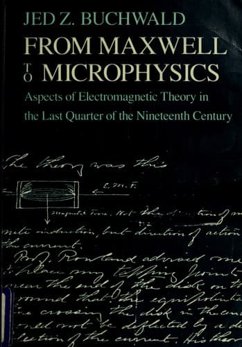 Tapa de From Maxwell to microphysics