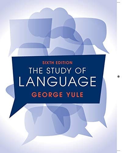 Tapa de The Study of Language 6th Edition