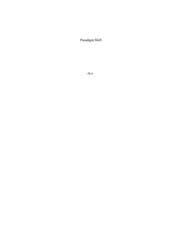 Tapa de Paradigm Shift