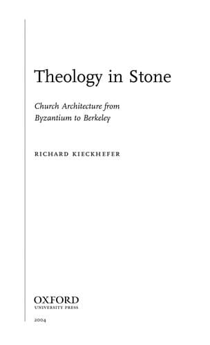 Tapa de Theology in Stone