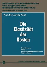Tapa de Die Elastizität der Kosten