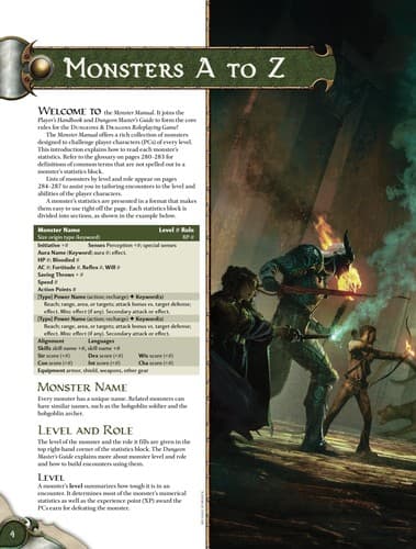 Tapa de Monster Manual