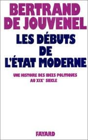 Tapa de Les débuts de l'état moderne