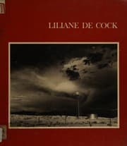 Tapa de Liliane De Cock: photographs