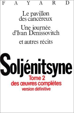 Tapa de Oeuvres complètes, tome 2