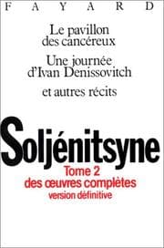 Tapa de Oeuvres complètes, tome 2