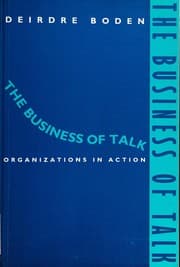 Tapa de The Business of Talk