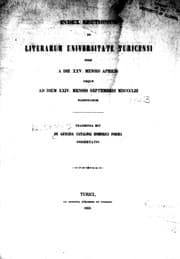 Tapa de De genuina catalogi Homerici forma
