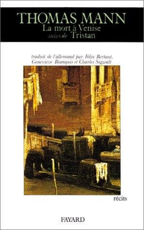 Tapa de La Mort à Venise