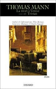 Tapa de La Mort à Venise