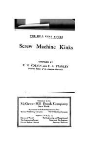 Tapa de Screw machine kinks