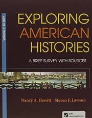 Tapa de Exploring American Histories, V1 & LaunchPad for Exploring American Histories V1