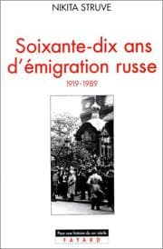 Tapa de Soixante-dix ans d'émigration russe