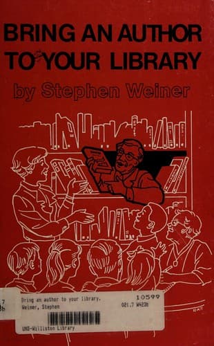 Tapa de Bring an Author to Your Library