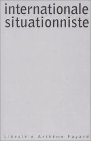 Tapa de Internationale situationniste