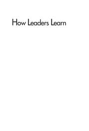 Tapa de How leaders learn