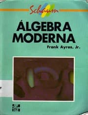 Tapa de Algebra Moderna